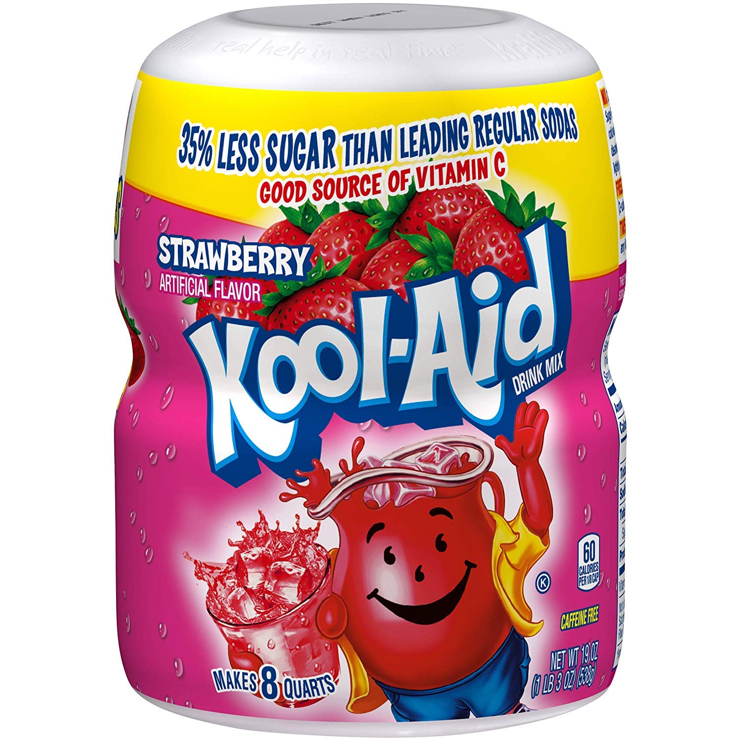 Strawberry Sweetened Powdered Mix
