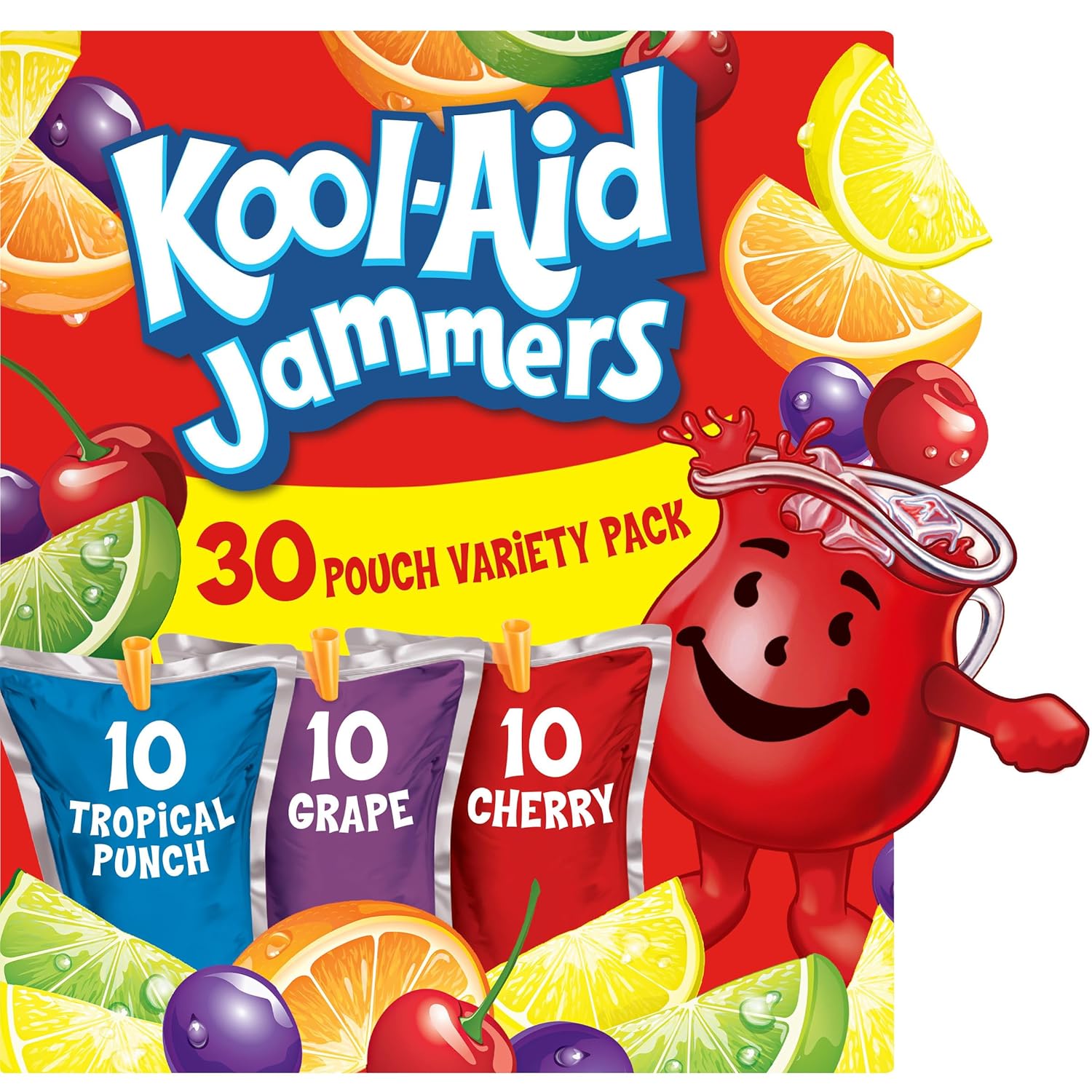 Jammers Tropical Punch, Grape & Cherry