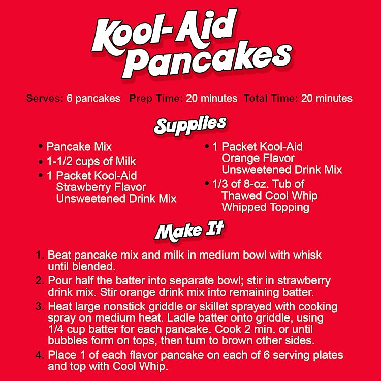 Kool-Aid Pancakes